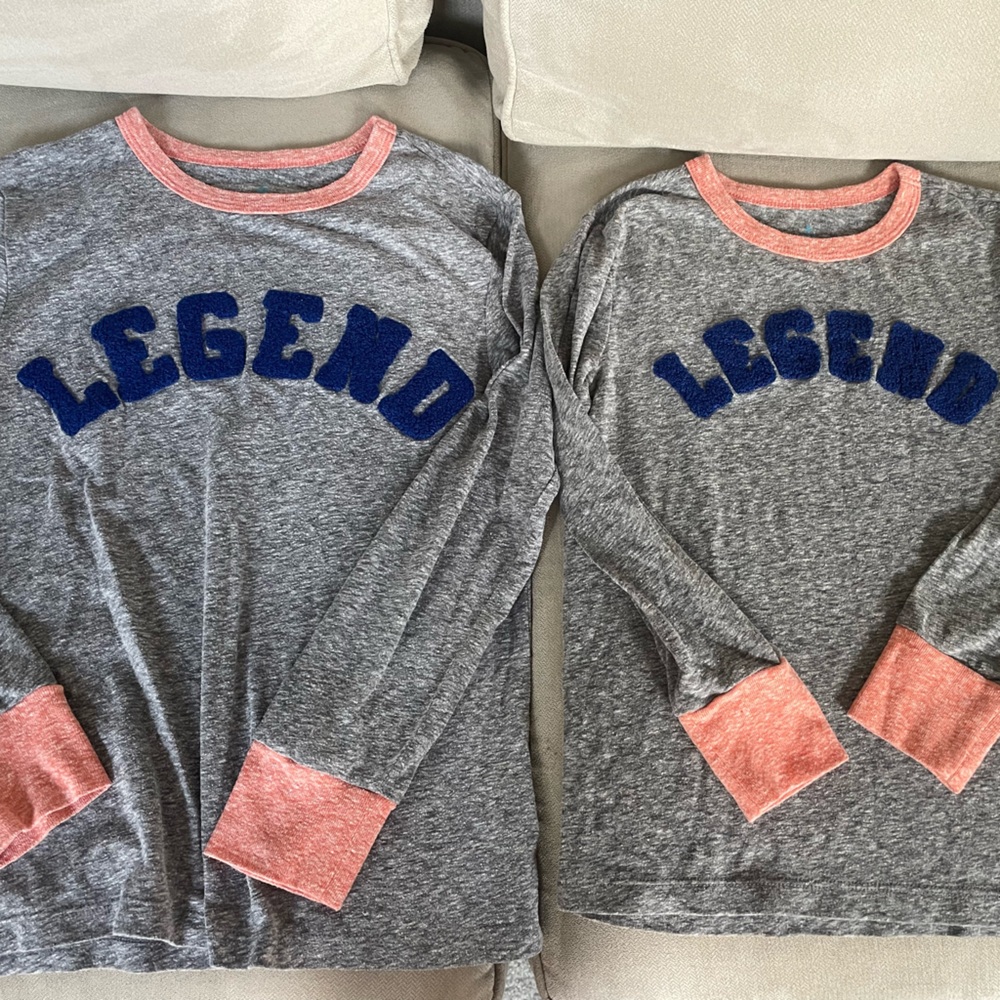 Gray  'Legend' long sleeve Crewcuts T